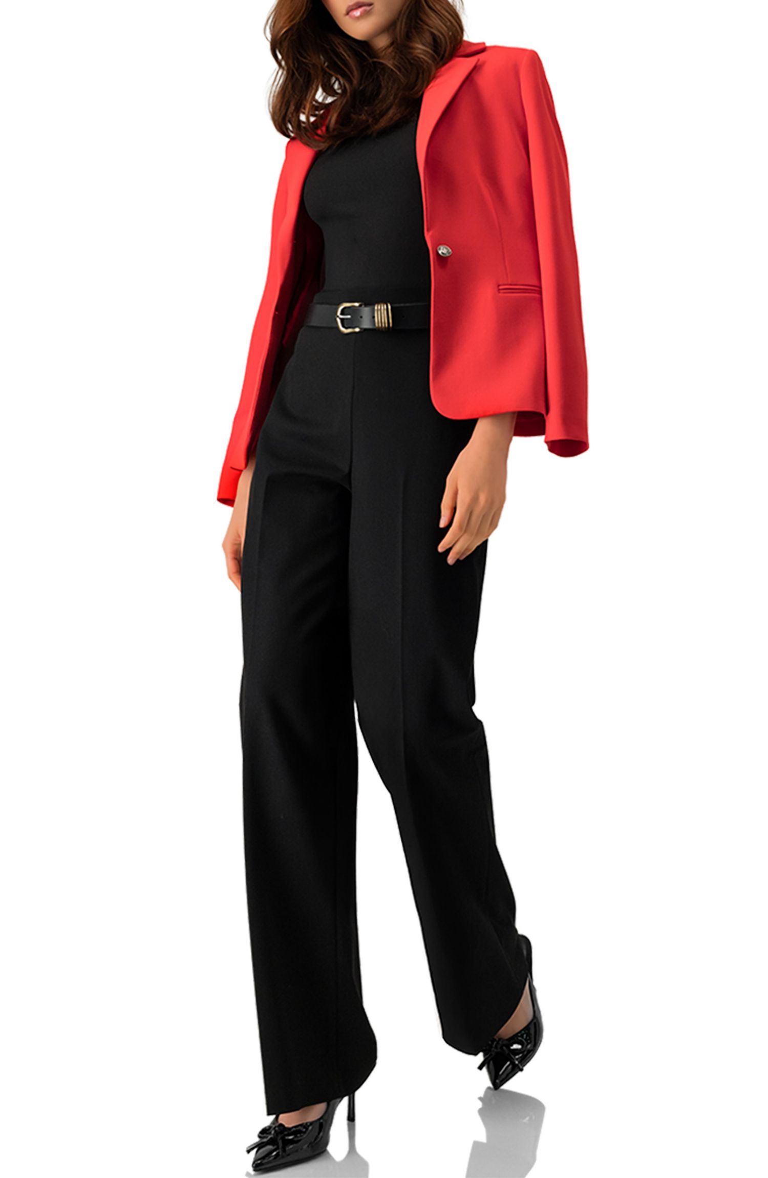Women's Single-Button Blazer