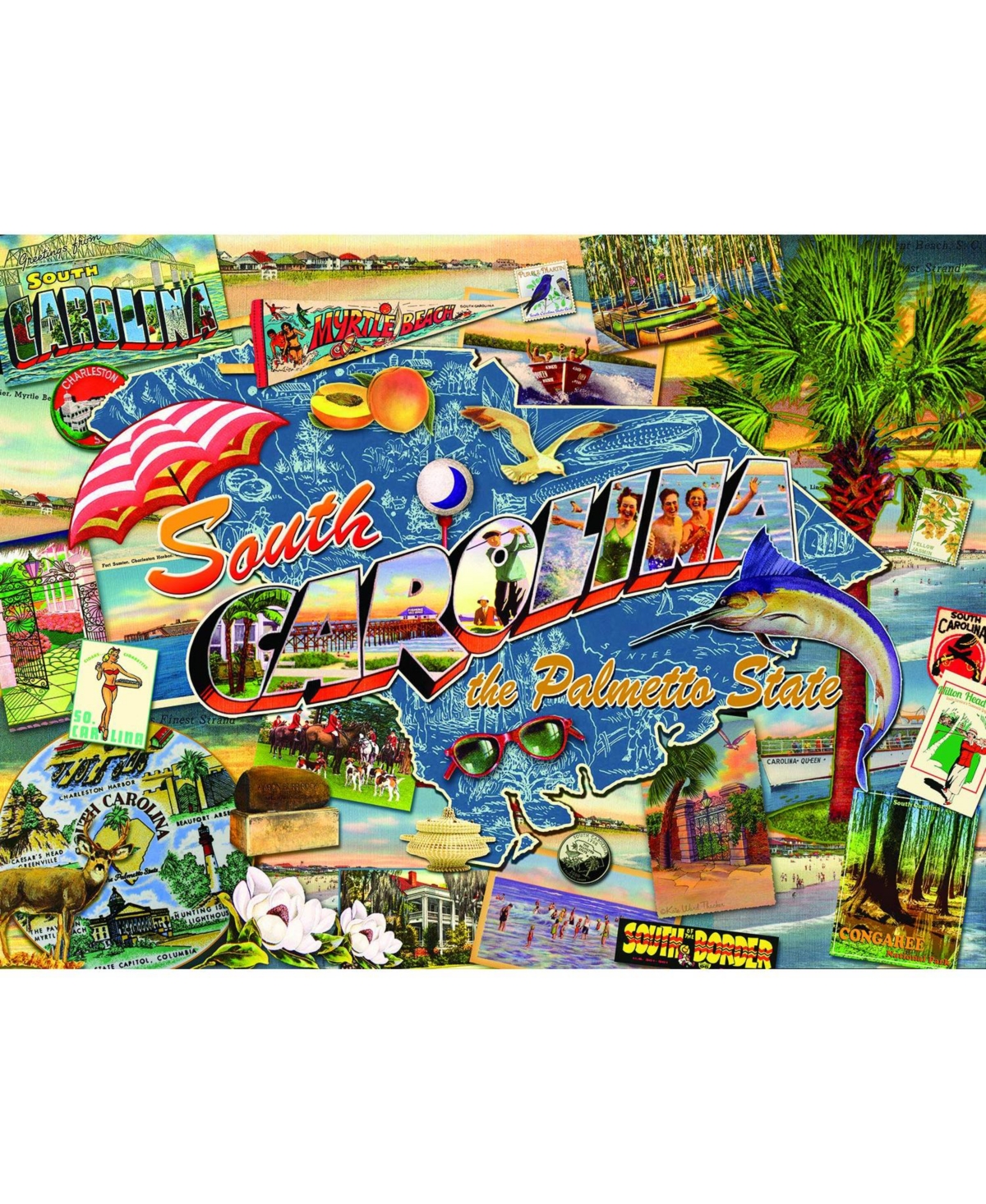 SunsOut South Carolina 1000 piece Jigsaw Puzzle for Adults