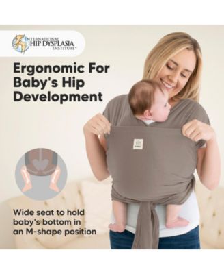 D-Lite Baby Wrap Carrier, Adjustable Baby Carrier, Baby Sling, Newborn, Infant, Toddler 7-44lbs