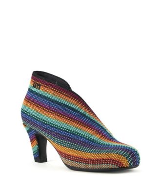 Women’s Leather Fold Mid Boots