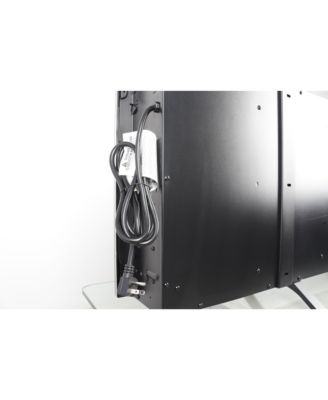 60 Inch Electric Fireplace, Recessed and Wall Mounted Fireplace