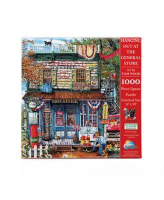 Hanging Out at the General Store 1000 piece Jigsaw Puzzle for Adults