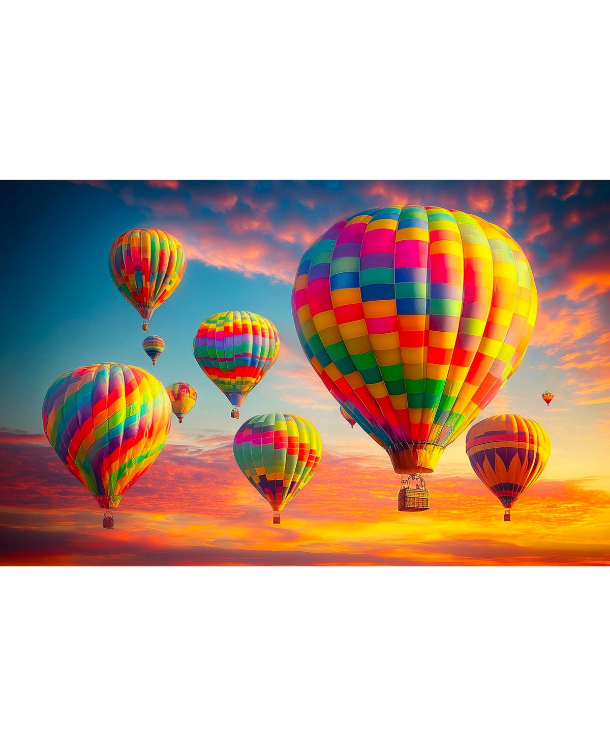 SunsOut Sunset Ride 550 piece Jigsaw Puzzle