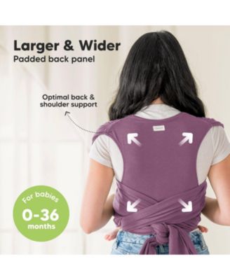 D-Lite Baby Wrap Carrier, Adjustable Baby Carrier, Baby Sling, Newborn, Infant, Toddler 7-44lbs