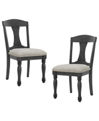 Mid-Century Modern Upholstered Dining Chairs (Set of 2) for Kitchen, Living Room