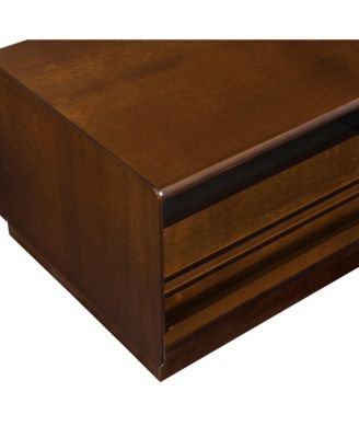  Modern Rectangle Coffee Table with Drawers & Shelves