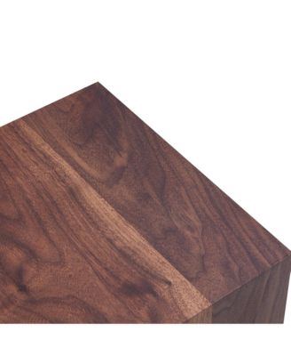 Walnut Wood Grain Coffee Table - Luxurious Design, Living Room Accent
