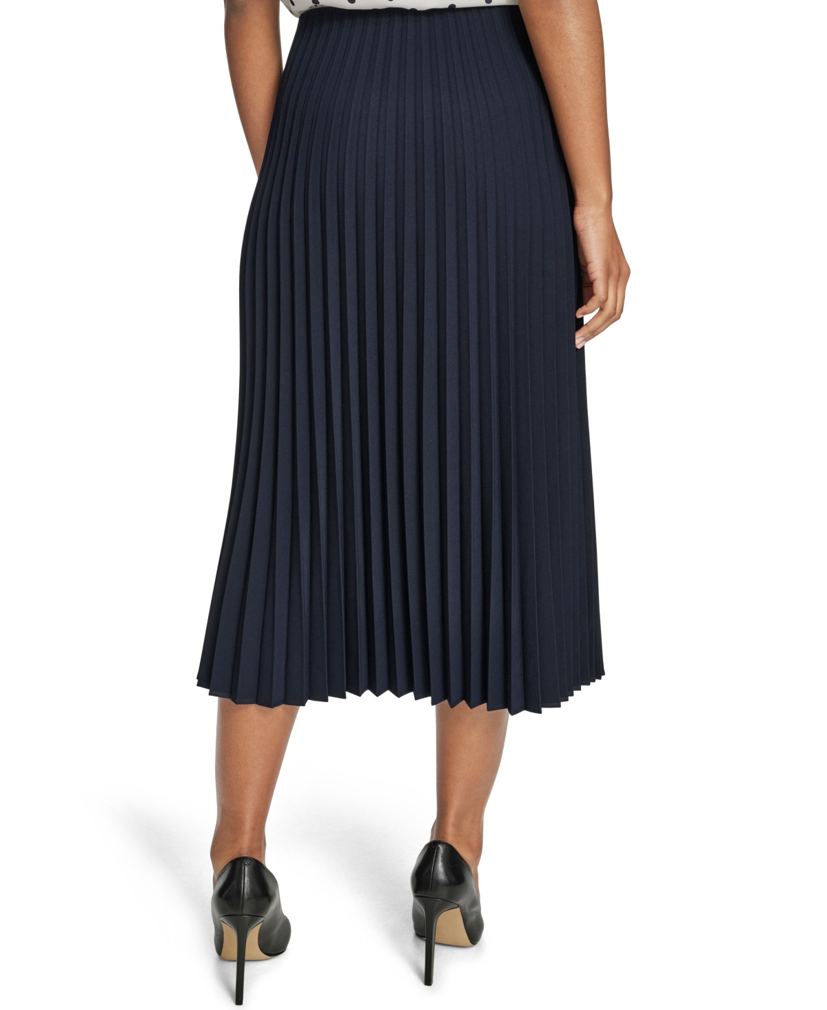 Tommy Hilfiger Women's Pleated Pull-On Skirt