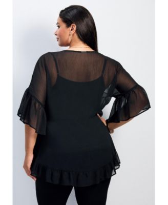 Women's Harlow Frill Detail Blouse