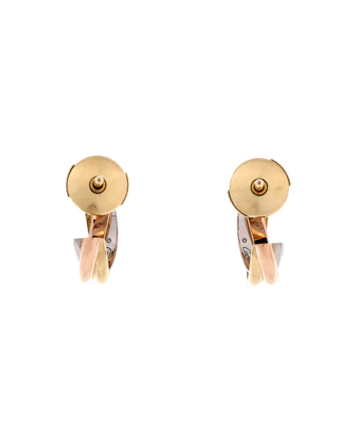 Pre-Owned Cartier Trinity Hoop Earrings