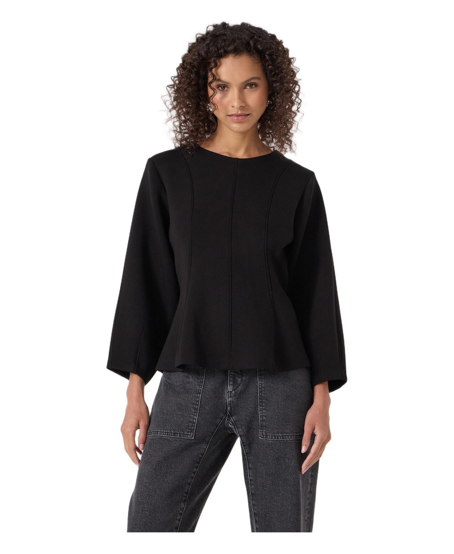 Women's Seam Detail Smart Jersey Top