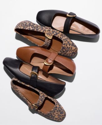 Women's Cosmic Square Toe Mary Jane Ballet Flats