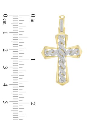 Men's Diamond Charm (1/2 ct. t.w.) in 10k Yellow Gold