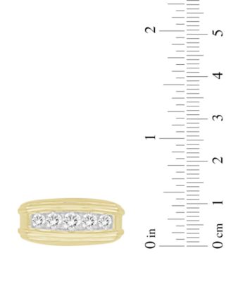 Men's Diamond Ring (1 ct. t.w.) in 10k Yellow Gold