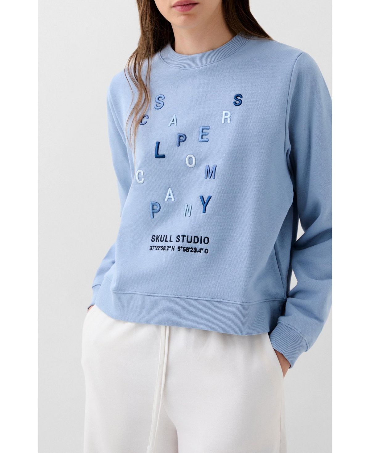 Scalpers Women's Multiletter Sweater