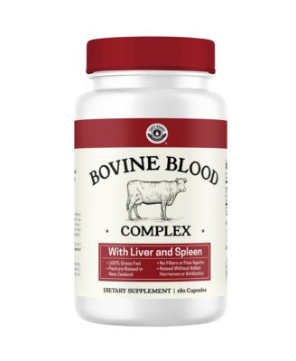 Bovine Blood Capsules, 180ct