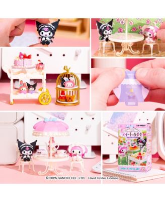 RE-MENT Cute Blind Box Diorama Miniature Figure Set for Birthday Gift, Party Favor, Stress Relief, Collectible Toy, Sanrio Fan, Relaxation