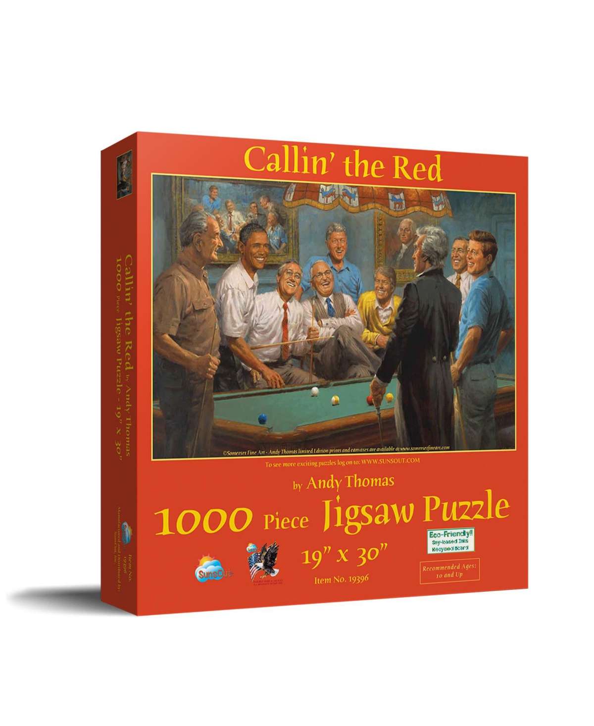 SunsOut Callin' the Red 1000 piece Jigsaw Puzzle for Adults