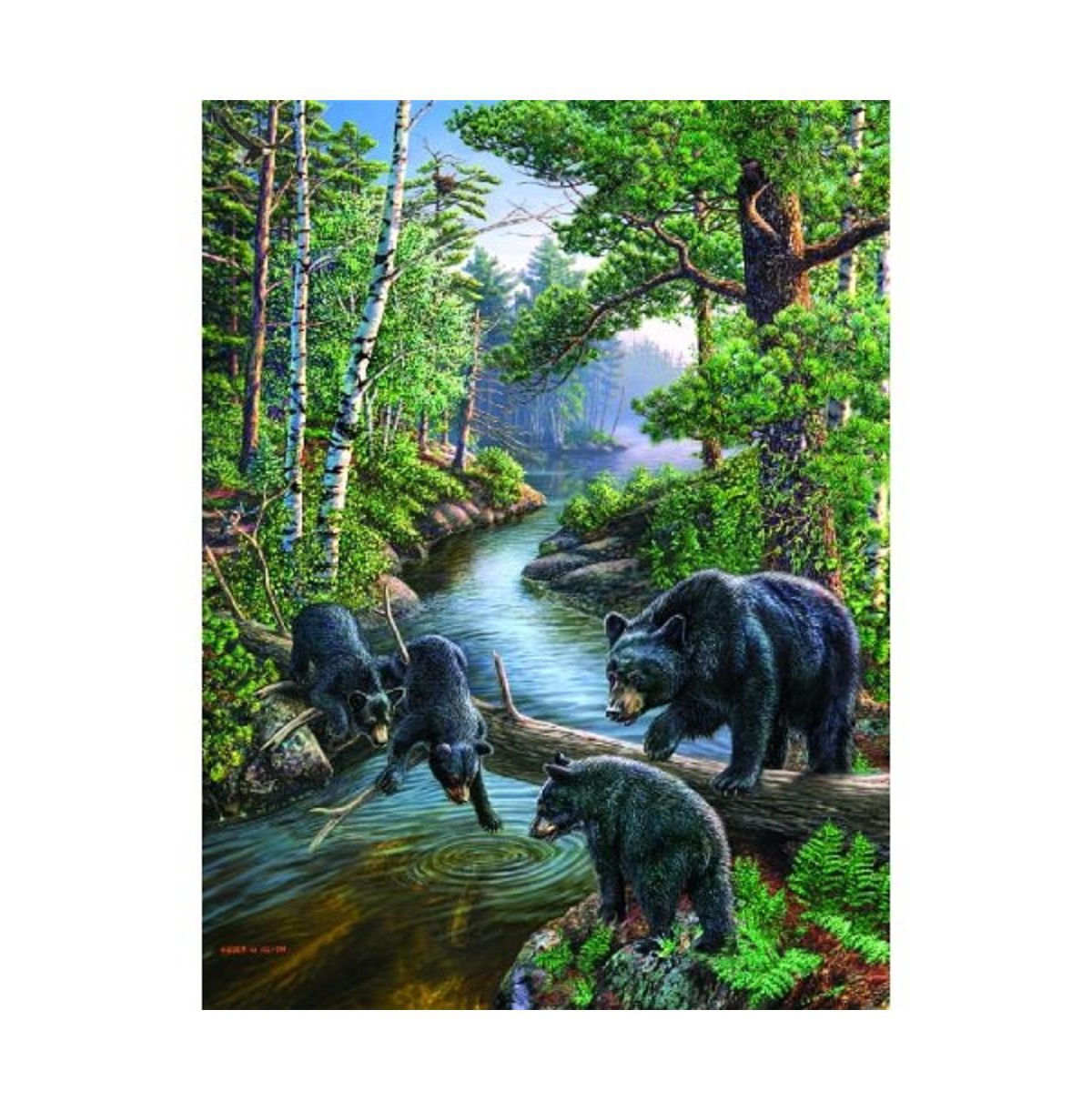 SunsOut Bear Pause 500 piece Jigsaw Puzzle for Adults