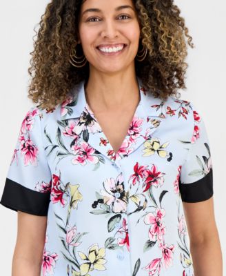 Petite Colorblocked Shirt