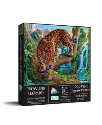 Prowling Leopard 1000 piece Jigsaw Puzzle for Adults