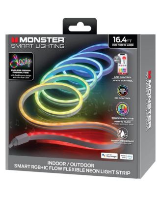 RGB+IC Flexible Neon Outdoor LED Smart Light Strip – 16.4 Ft