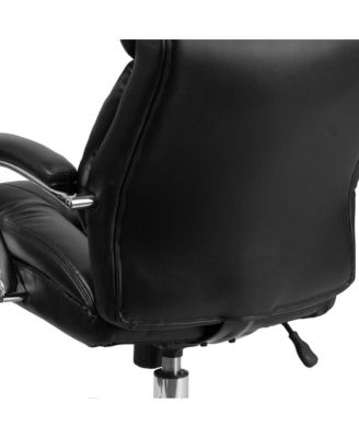 24/7 500 lb. Big & Tall Executive Swivel Ergonomic Office Chair with Loop Arms
