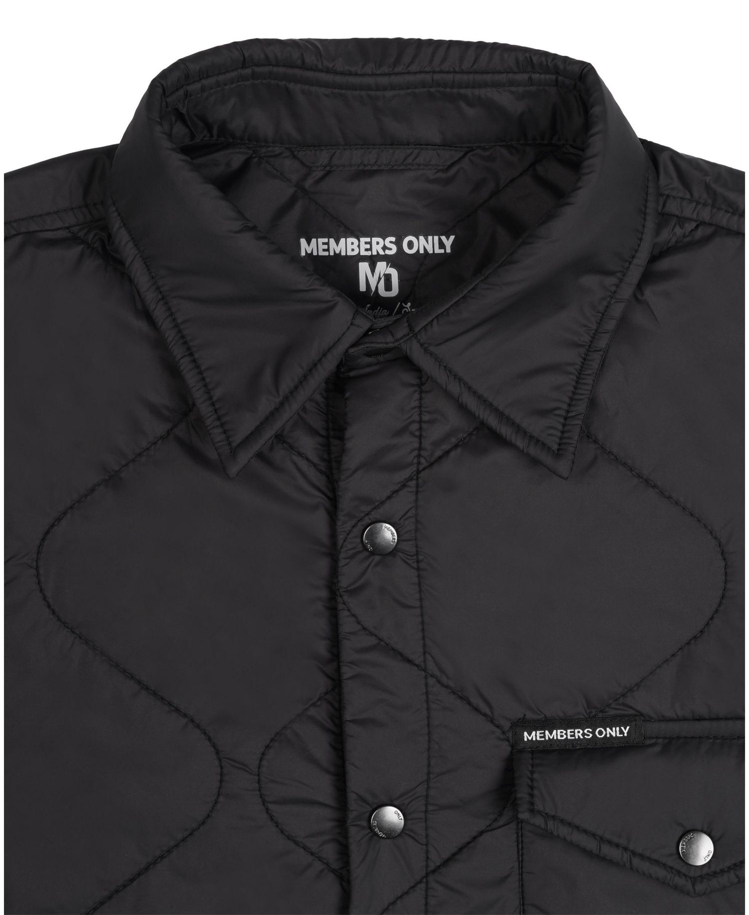 Men's Quilted Shirt Jacket