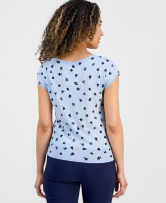 Petite Cap-Sleeve Sweater