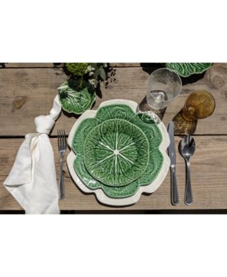 Cabbage Salad Plates, Set of 4