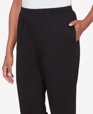 Petite Classic Women's Classic French Terry Average Length Pants