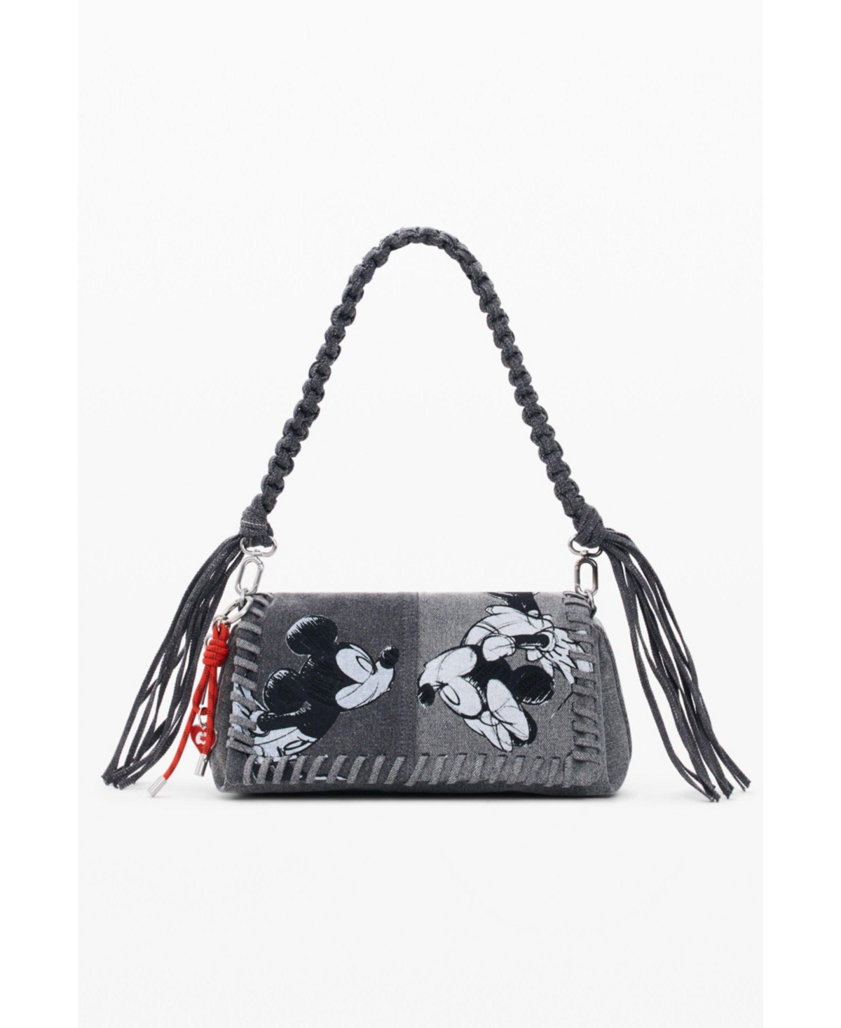 Desigual Women's Medium denim bag Mickey Mouse