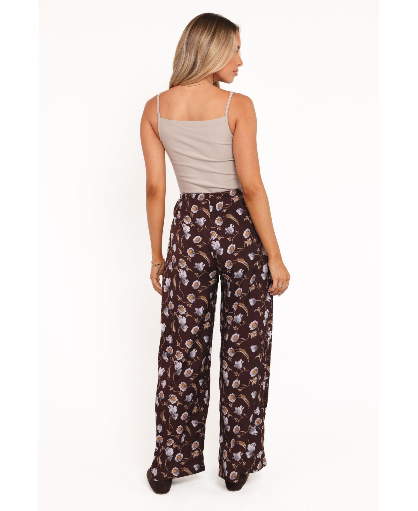 Женские брюки Petal and Pup Calantha Wide Leg - Fall Floral, цвет: Fallfloral — фото 4