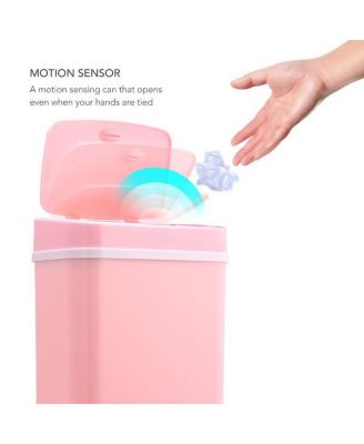 Rectangular Motion Sensor Trash Can 3.2 Gallon ABS