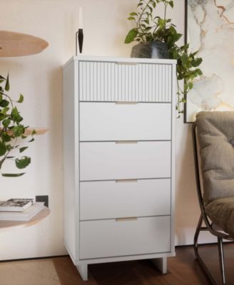 Granville 24" Solid Wood 5-Drawer Chest