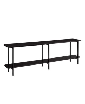 Celine 71" Wood 2-Shelf Console Table