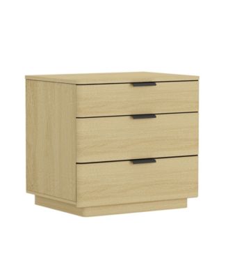 Payton 3-Drawer Wood Nightstand, Set of 2