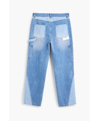 Men's Patch denim trousers