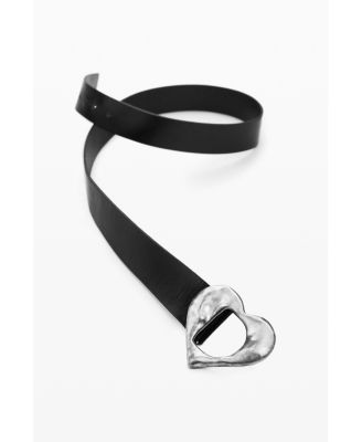 Women's Leather Belt Heart
