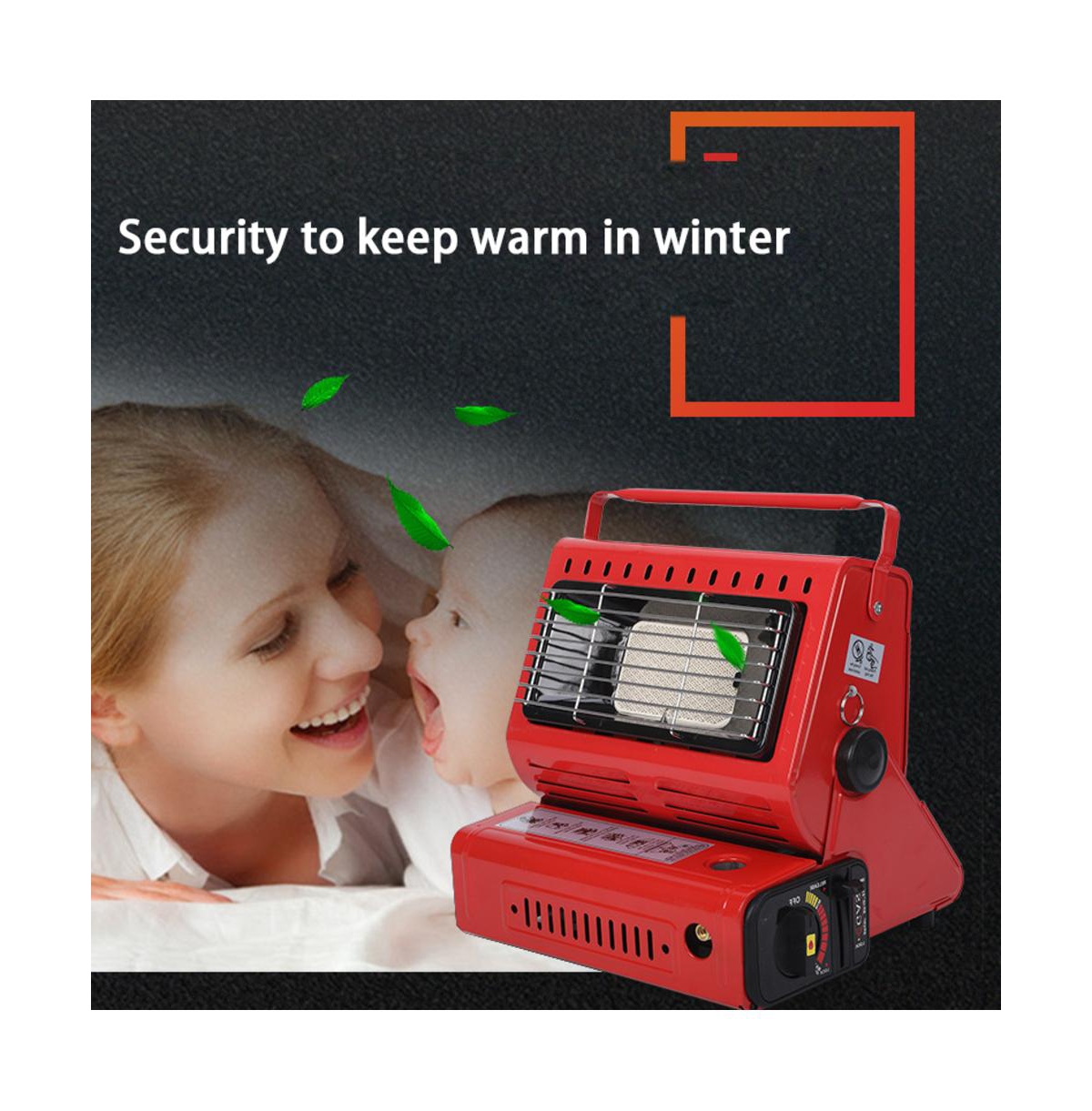 Artudatech Portable Butane Heater with Rotating Handle for Outdoor Warmer & Emergency Cooker
