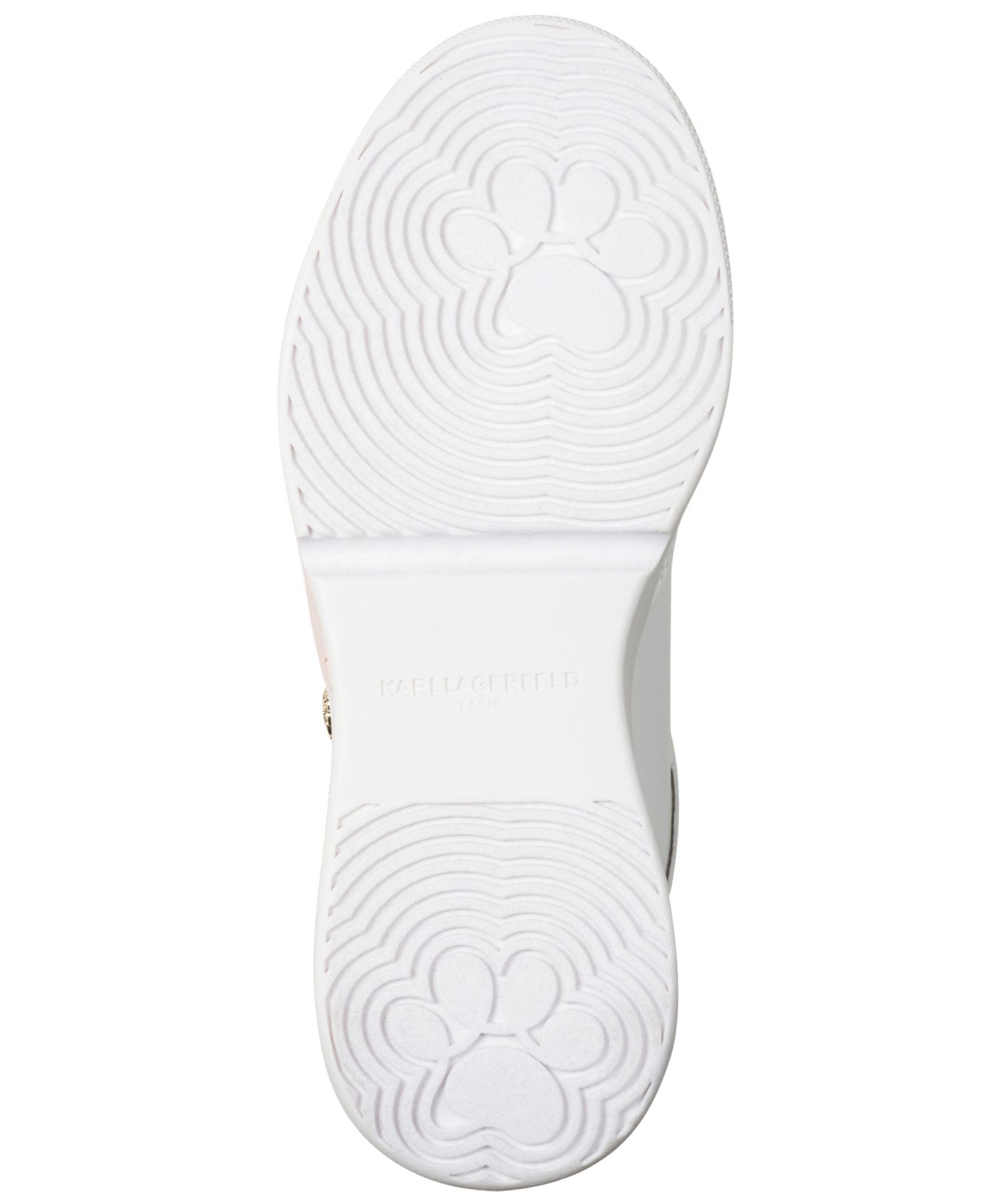 Женские кроссовки KARL LAGERFELD PARIS Mineola Lace-Up, цвет: Яркий белый — фото 5