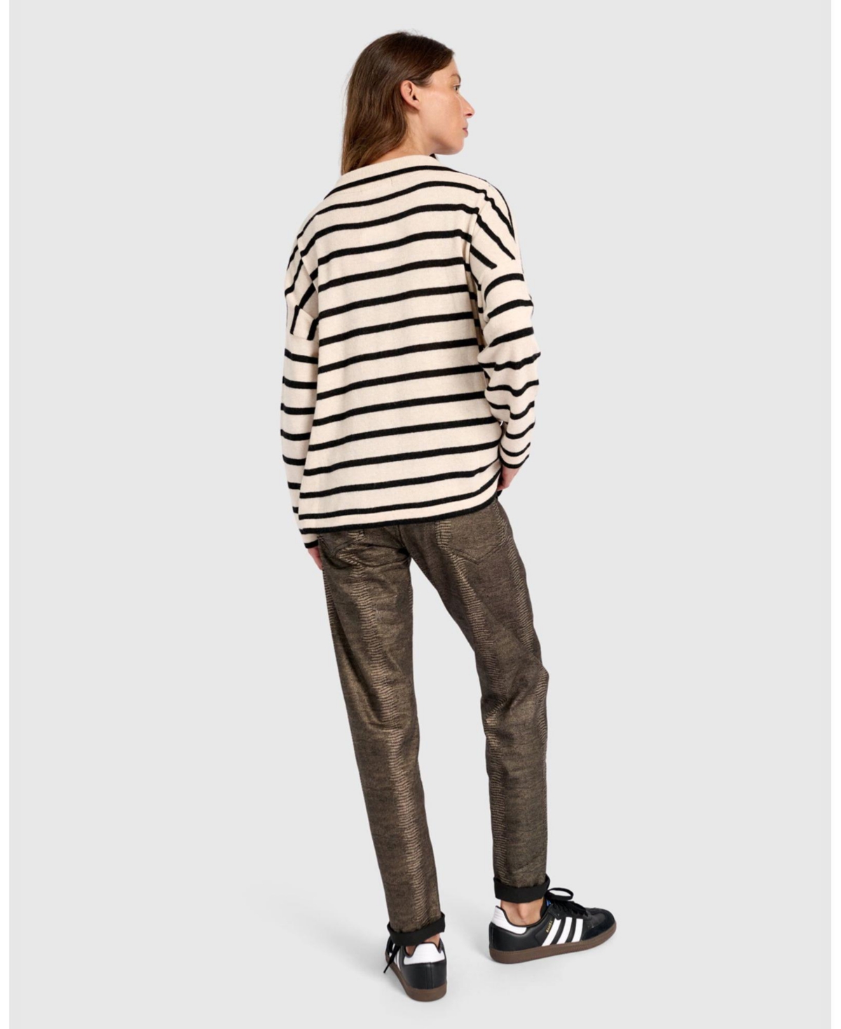 Alembika Women's Surfside Collared Sweater