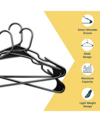 Plastic Clothes Hanger 50-Piece Set