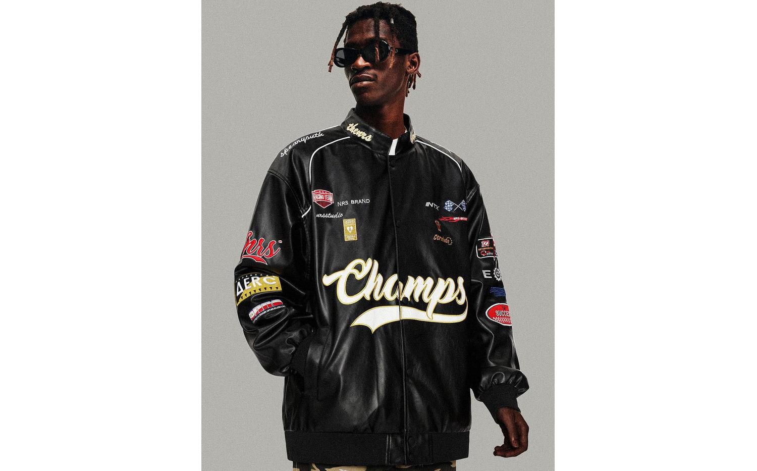 Men's Champs Racing Button-Up Jacket
