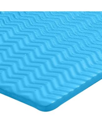 Serenity 1.5" Thick Vinyl Swimming Pool Float Mat, Marina Blue