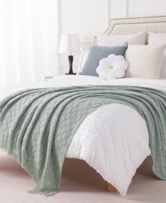 Multi Chevron Texture Lightweight Throw, 50" x 60"