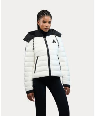 Women's Rousset Lightweight Cinched Puffer Jacket with Contrast Detailing