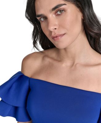 Women's Off-The-Shoulder Sheath Dress