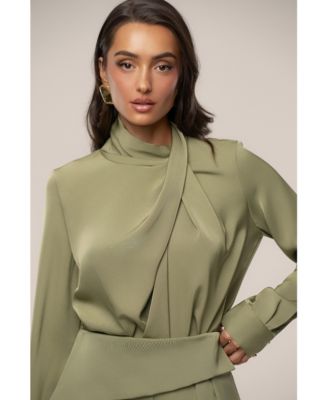 Women's Alexa Satin Blouse