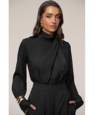 Women's Alexa Satin Blouse